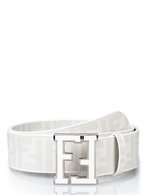 fendi monster colorblock belt|white fendi belt men's.